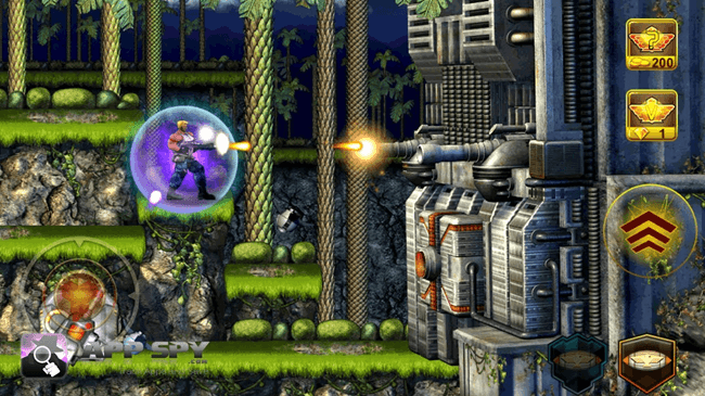 Contra-arcade-history